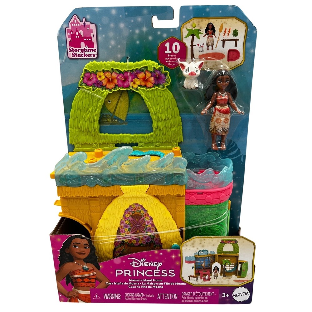 Disney Moana Storytime Stackers Island Home Playset